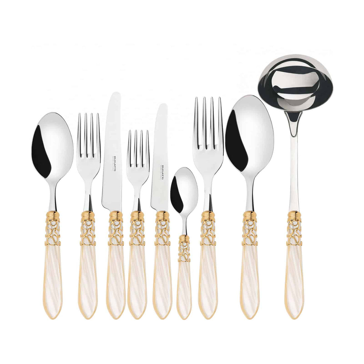 Melodia Ivory Gold Ring