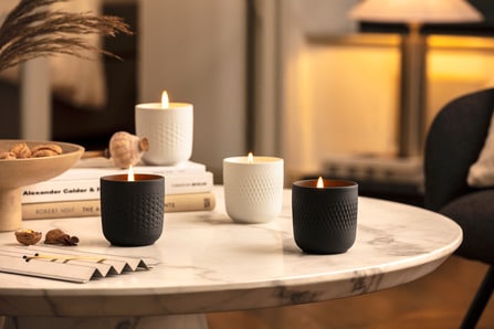 Villeroy & Boch Manufacture Collier Noir Ma.Collier Scented Candle Carre Passion