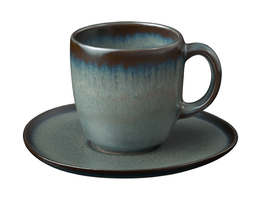 Lave gris Saucer coffee cup