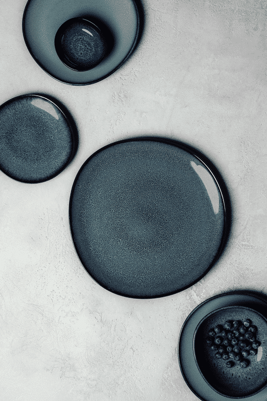 Lave gris Salad plate