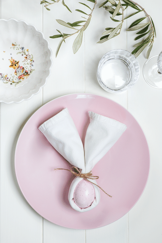 Rose Garden Flat Plate Co pink