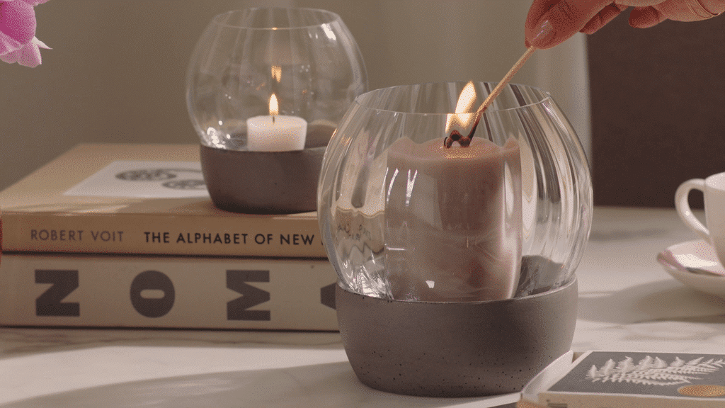 Rose Garden Ho Tealight holder