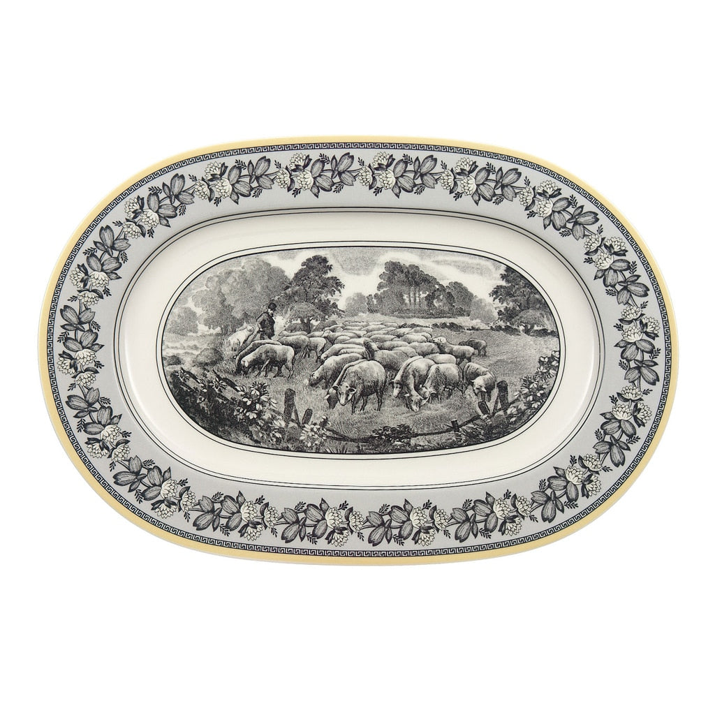 Oval platter 34cm (3)