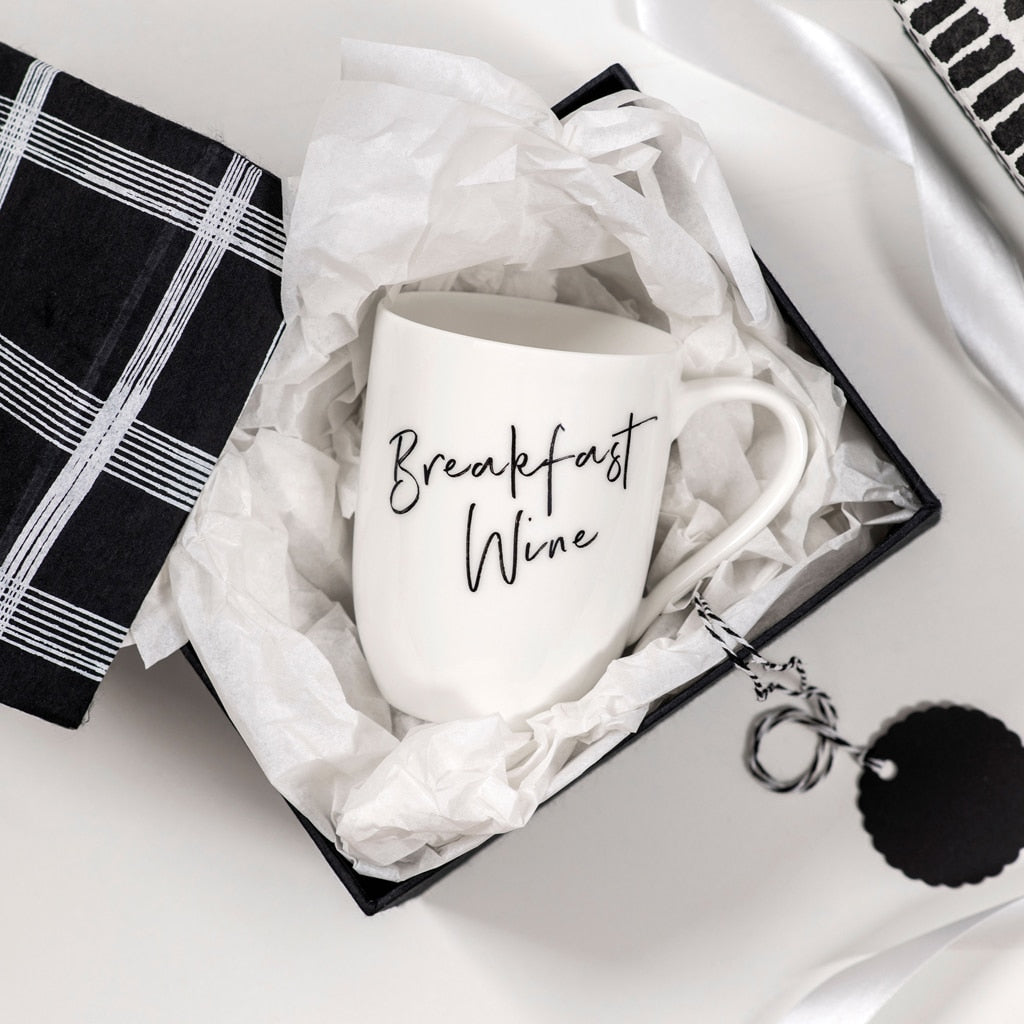 Statement Mug Breakfast Wine