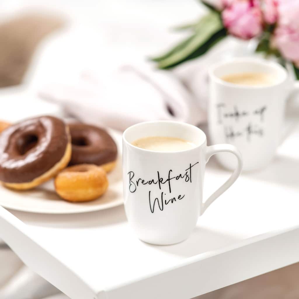 Statement Mug Breakfast Wine
