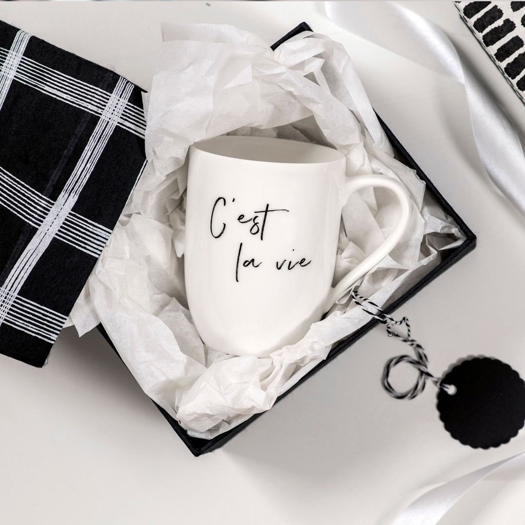 Statement Mug C est la vie