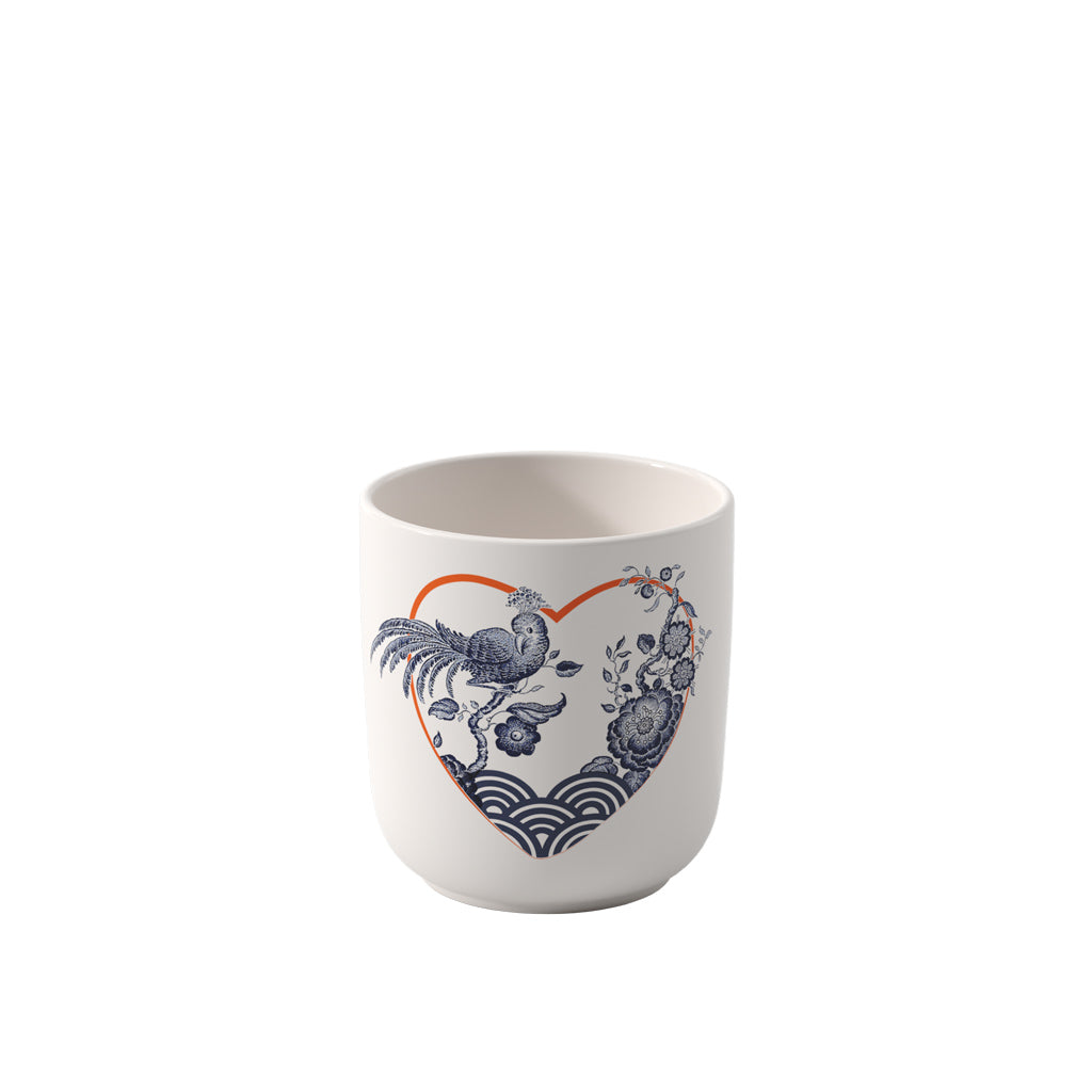 Villeroy & Boch Paradiso porcelain mug with multicolor bird pattern