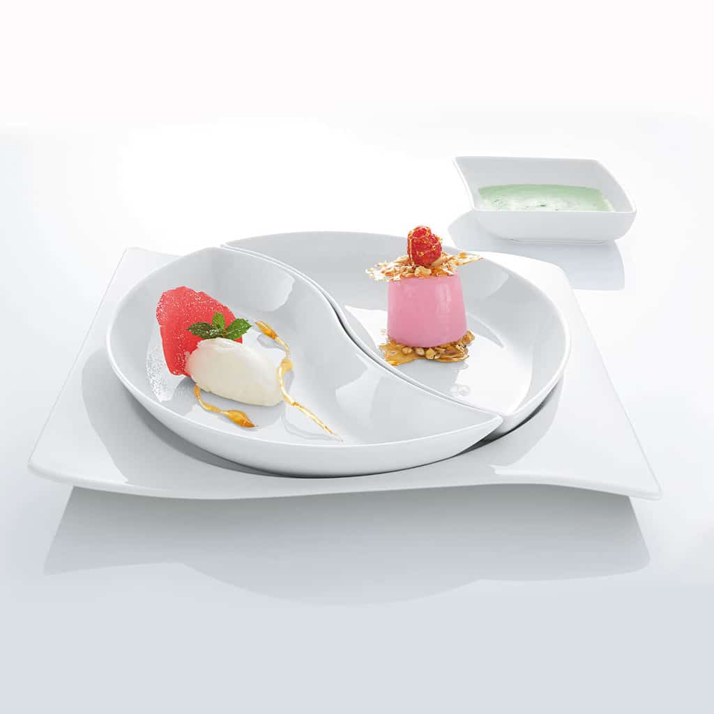 Plate rectangu. 28,5x32cm