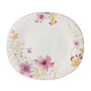 Mariefl.Oval flat plate29x25cm