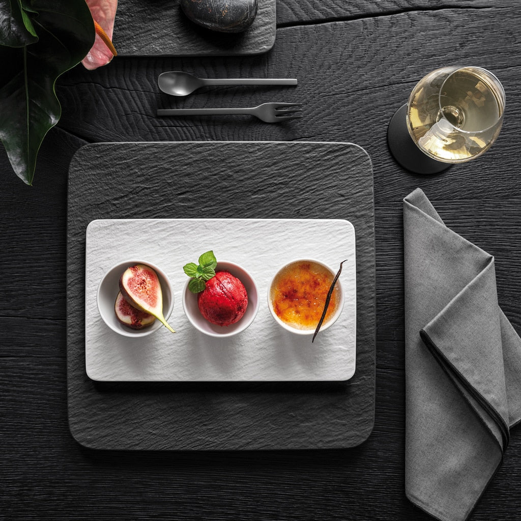 Manu.Rock.bla.Dip bowl Set4pcs