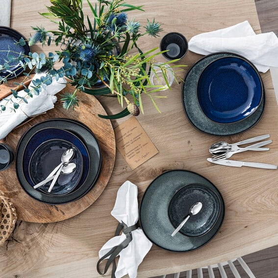Lave bleu Bowl flat