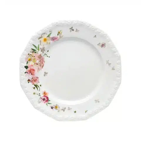 Pink Rose Plate 26 cm
