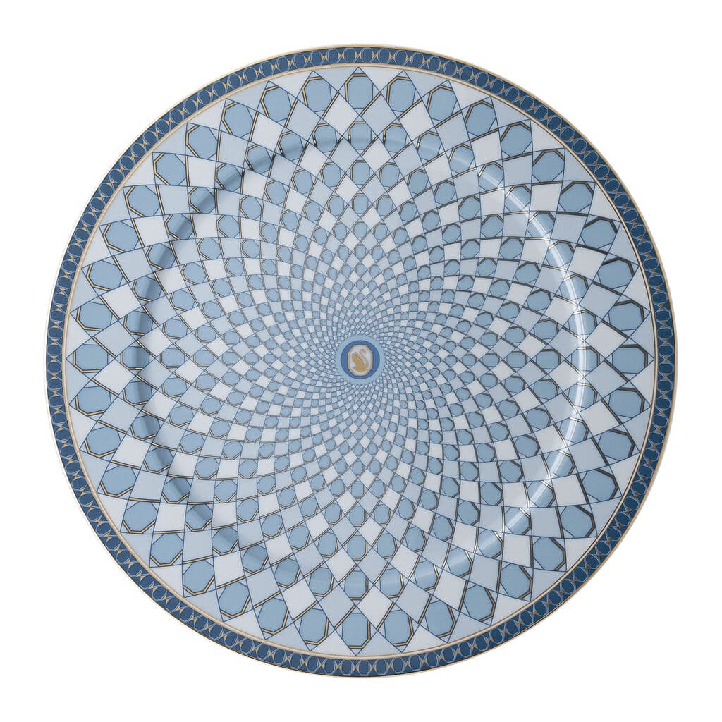 Azure Blue Service Plate 33 cm