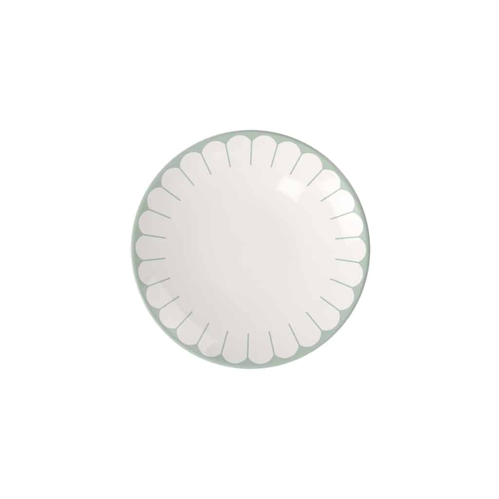 Fleur Vert salad Plate 21 CM