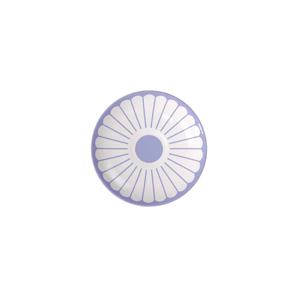 Fleur Blue Espresso Cup Saucer