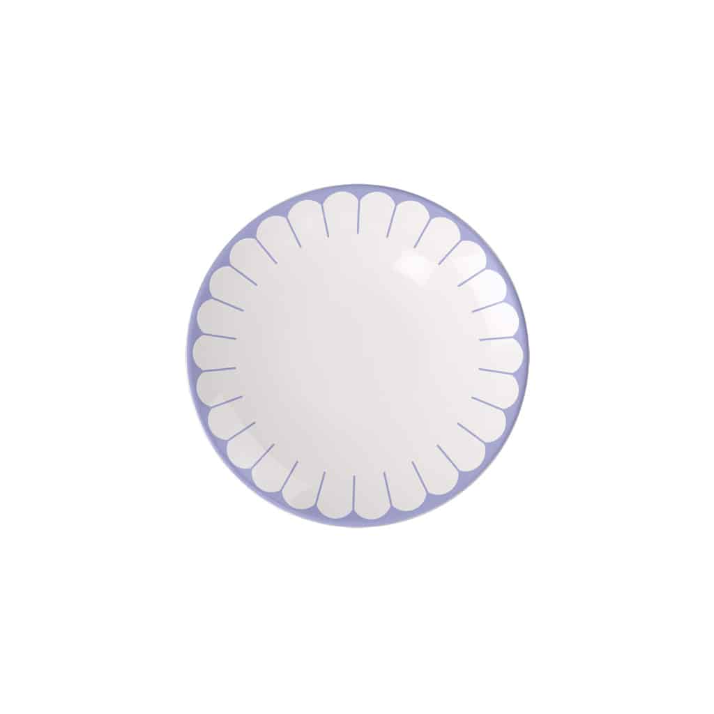 Fleur Blue salad Plate 21 CM