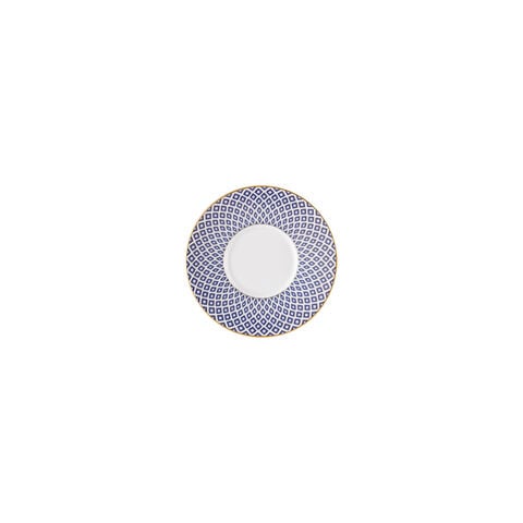 Francis Carreau Bleu Saucer