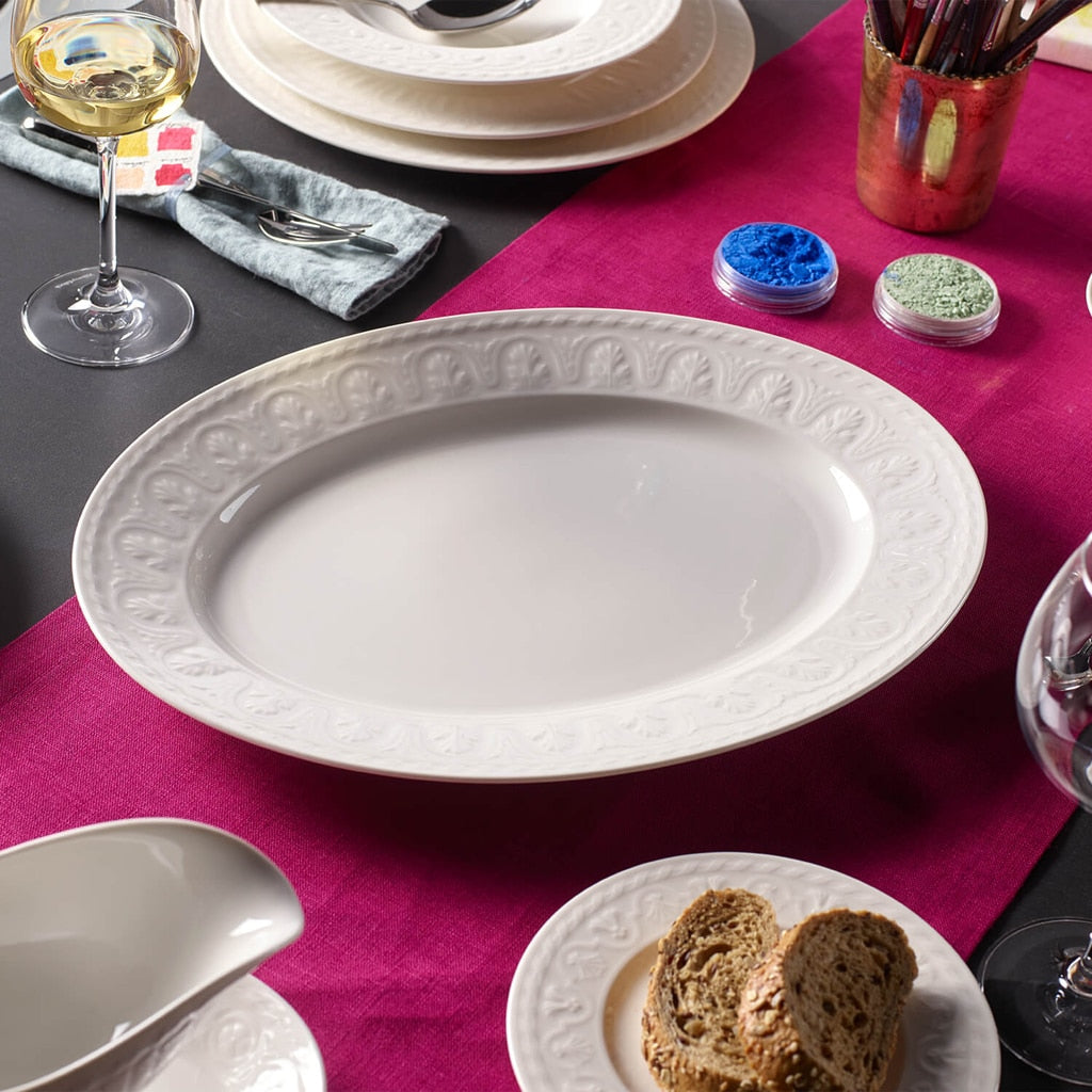Oval platter 40cm (2)