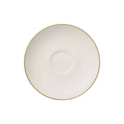 Luxury White Coffee Cup Saucer Ø 15 cm – Villeroy & Boch Anmut Bone Porcelain
