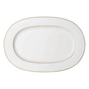 Luxury Anmut Oval Serving Platter in White by Villeroy & Boch â€“ 41.3 x 28.5 cm
