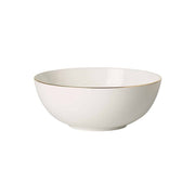 Anmut White Salad Bowl 1.5L â€“ Premium Bone Porcelain by Villeroy & Boch