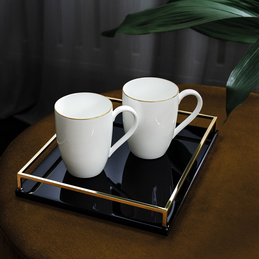 Villeroy & Boch Anmut Gold White Mug 300 ml