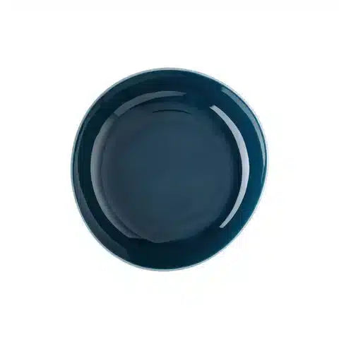 Rosenthal Junto Ocean Blue luxury deep plate 22 cm porcelain