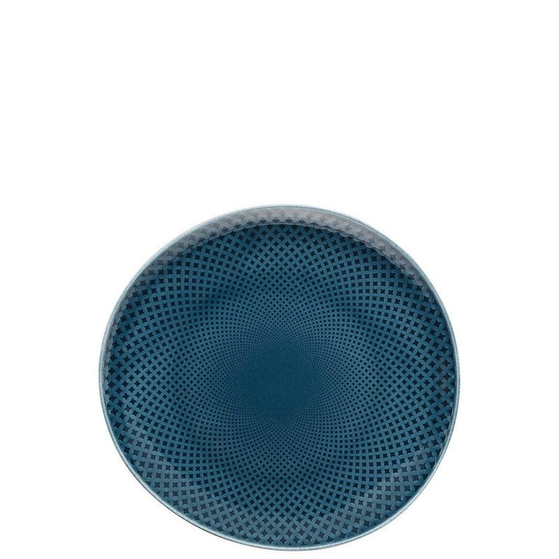 Rosenthal Junto Ocean Blue luxury flat plate 22 cm porcelain