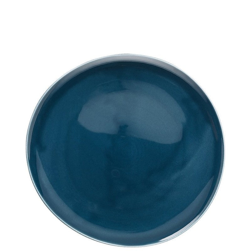 Rosenthal Junto Ocean Blue luxury flat plate 27 cm porcelain
