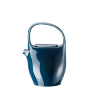 Rosenthal Junto Ocean Blue Teapot 1.3L round porcelain luxury tea pot
