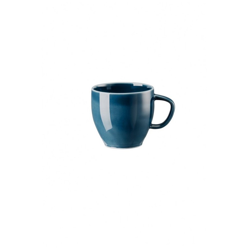 Rosenthal Junto Ocean Blue Porcelain Coffee Cup 0.23L