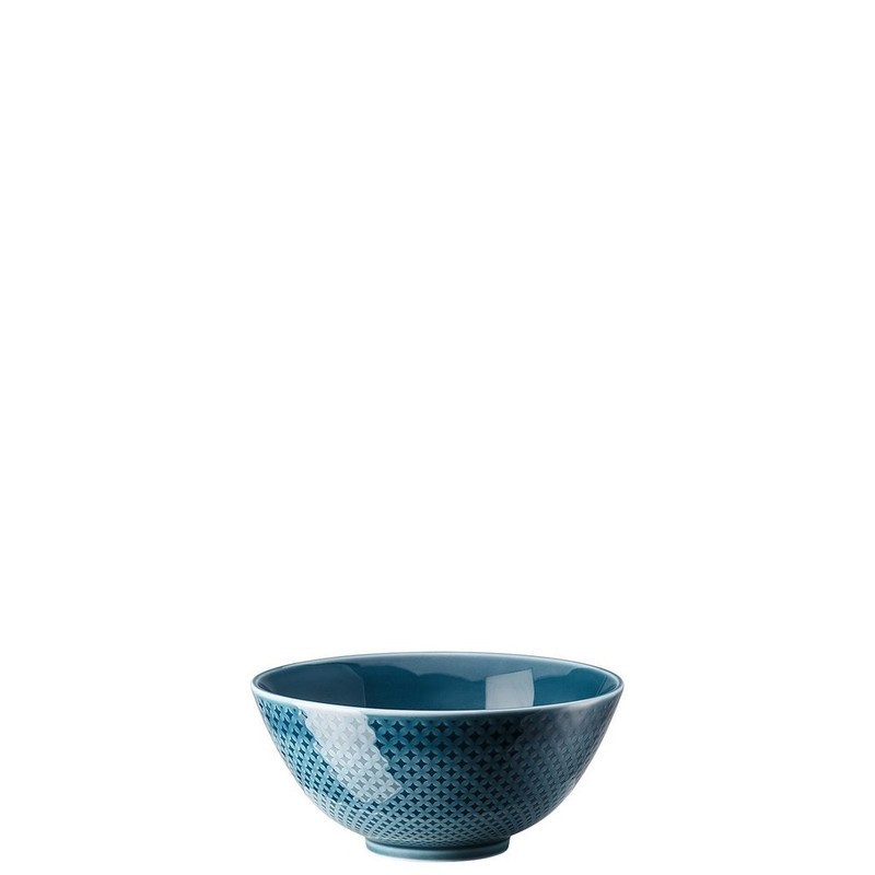 Rosenthal Junto Ocean Blue Porcelain Bowl 14.3cm 0.50L