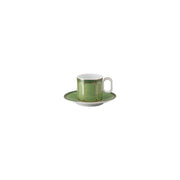 Fern Green Espresso Cup/Sauc.