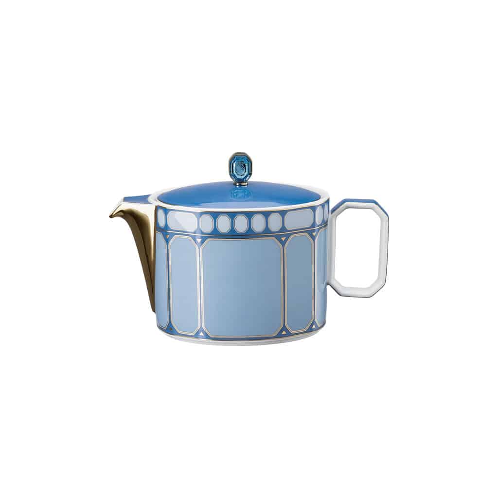 Azure Blue Tea Pot 2
