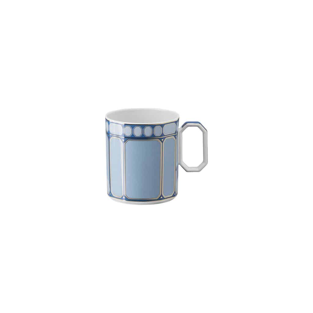 Azure Blue Mug with handle