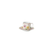Swarovski x Rosenthal IDYLLIA Marshmallow Espresso Cup and Saucer