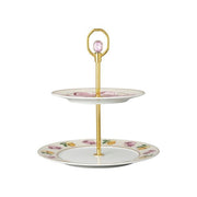 Swarovski x Rosenthal IDYLLIA Marshmallow Etagere 2 Tiers