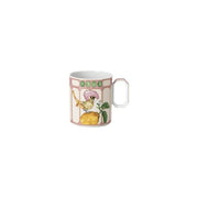Swarovski x Rosenthal IDYLLIA Flycatcher Pink Mug with Handle