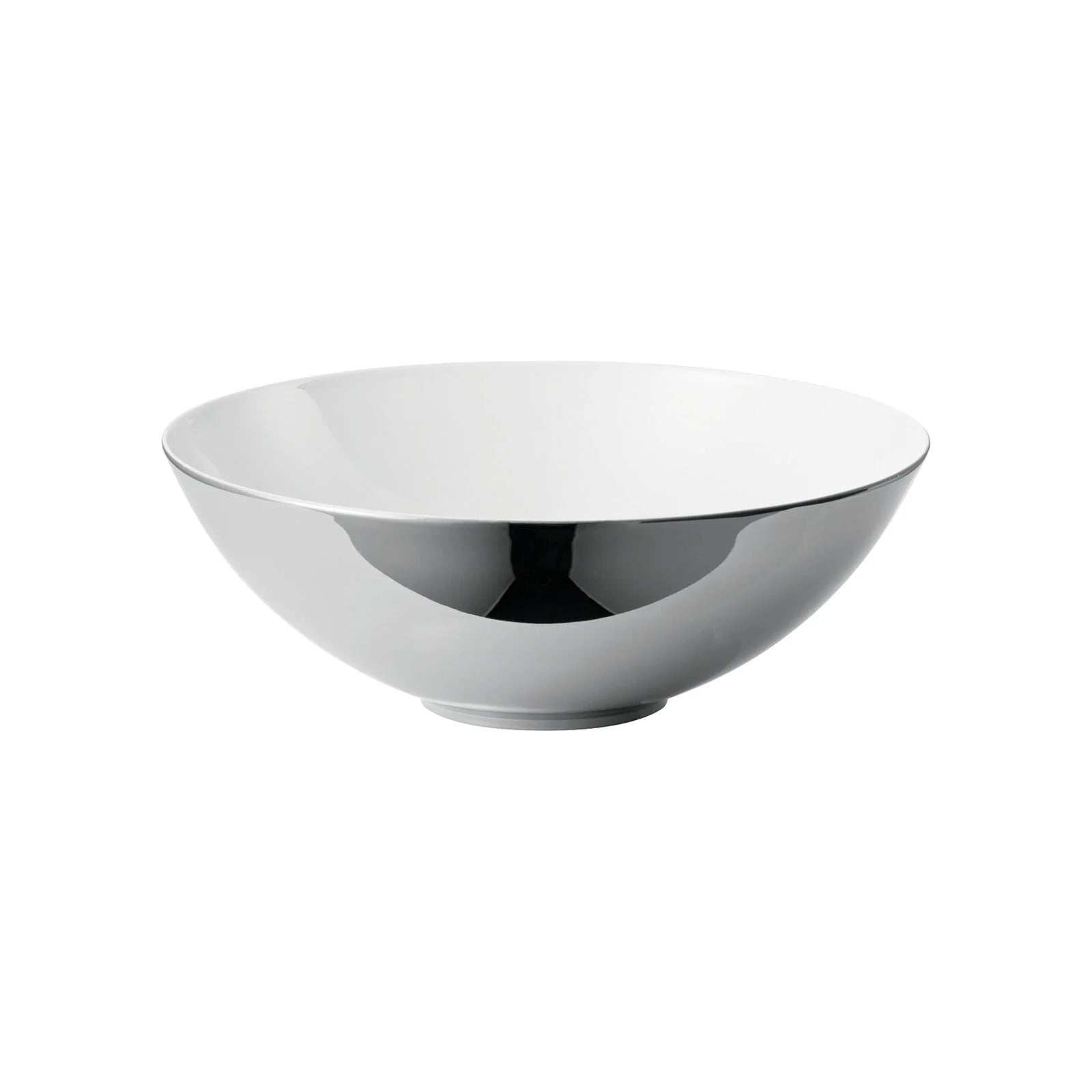 Rosenthal TAC Gropius Skin Platinum Porcelain Salad Bowl 26.4cm 2.8L