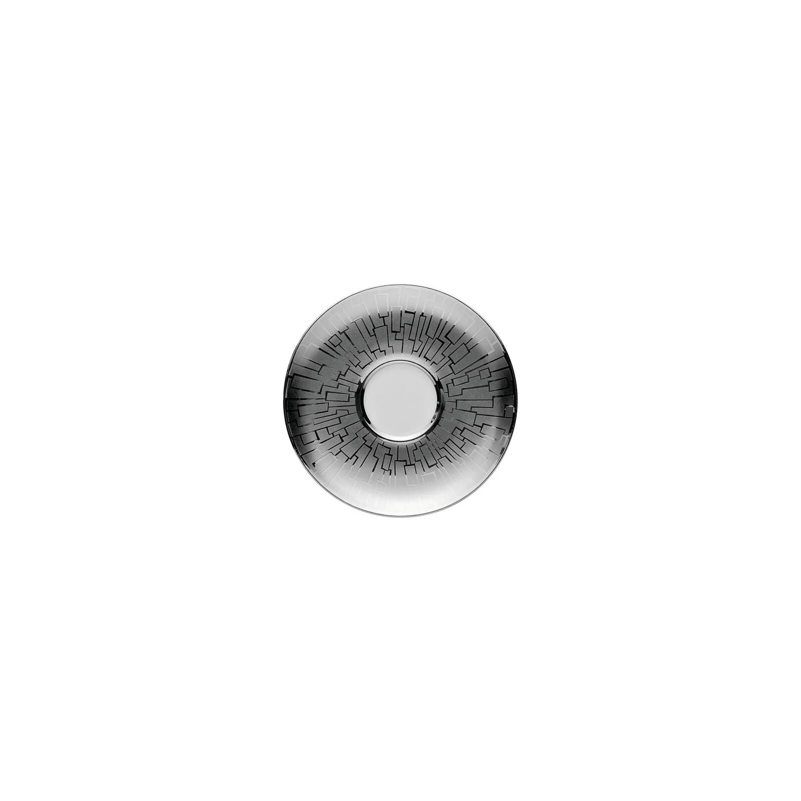 Rosenthal TAC Gropius Skin Platinum Porcelain Espresso Saucer 11cm