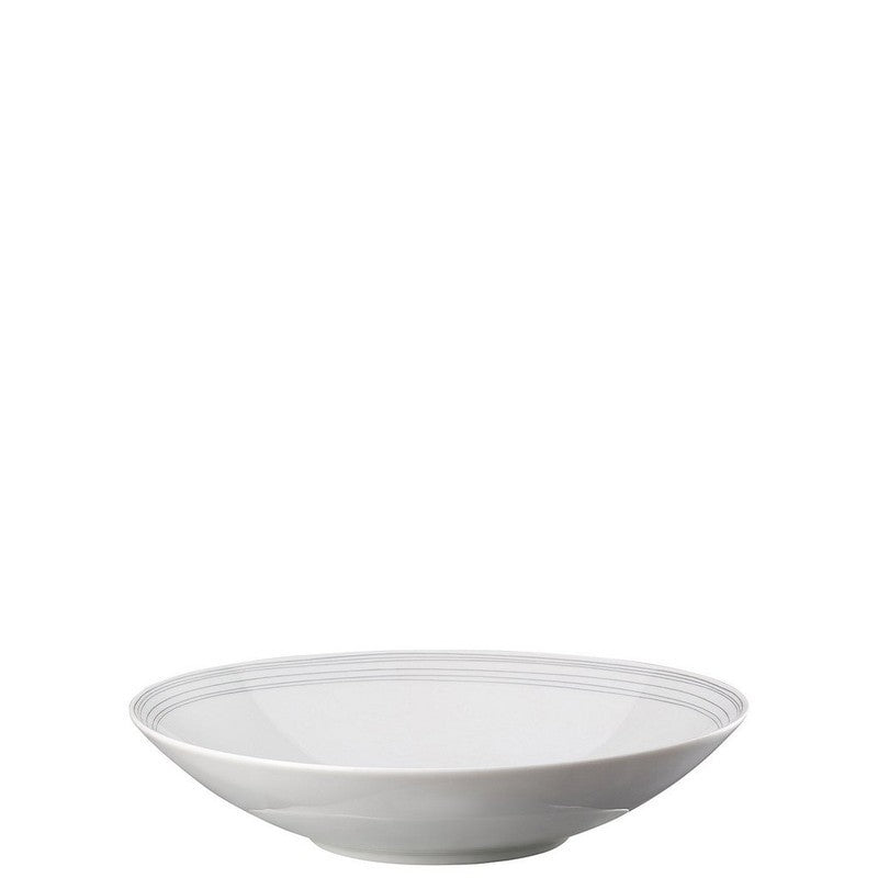 Rosenthal TAC Stripes 2.0 luxury porcelain deep soup plate 24 cm round design