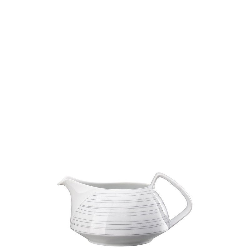 Rosenthal TAC Stripes 2.0 luxury porcelain sauce boat 0.55 L