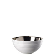 Rosenthal TAC Stripes 2.0 luxury porcelain bowl 19 cm dark grey
