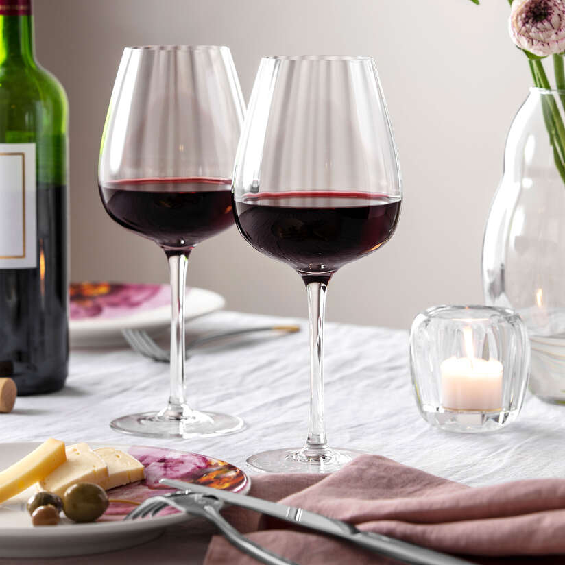 Villeroy &â€¯Boch Rose Garden Red Wine 4 pcs 200 ml