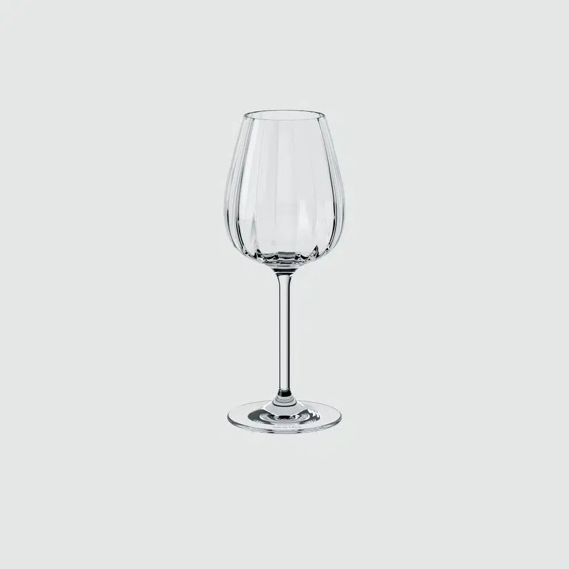 Villeroy & Boch Rose Garden luxury white wine glass set 4 pcs crystal glass 120 ml