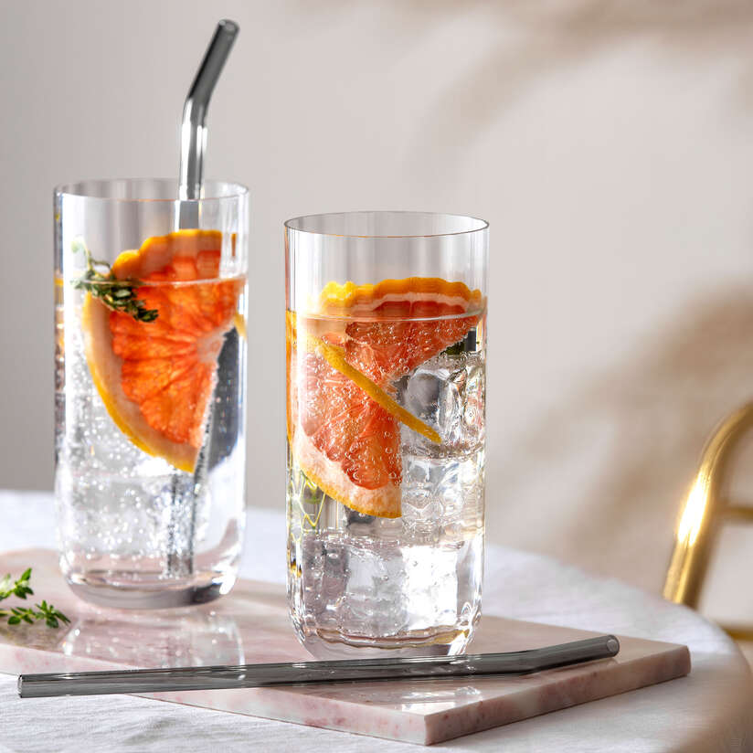 Villeroy &â€¯Boch Rose Garden Longdrink Glass Set 4â€¯pcs 300 ml