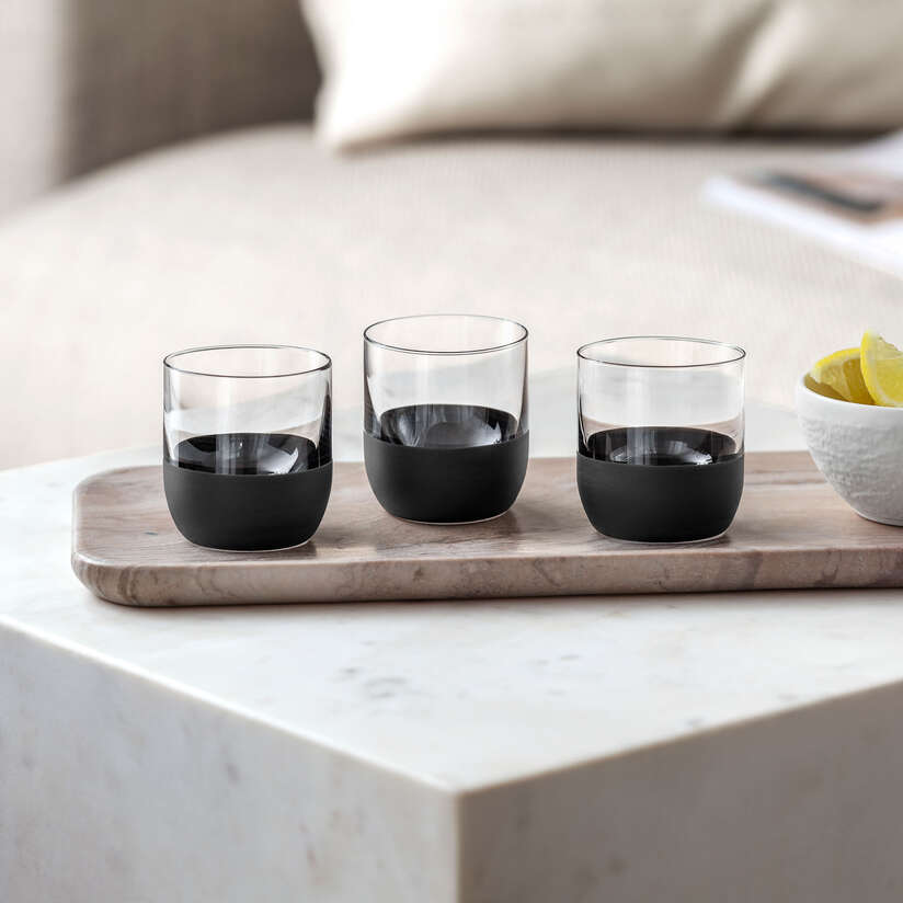Villeroy & Boch Manufacture Rock Luxury Shot Glass Set 4 pcs 40 ml
