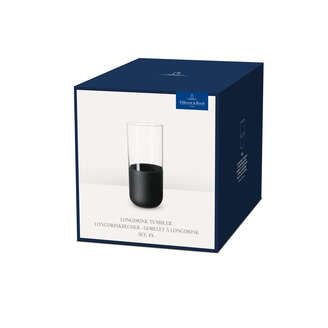 Villeroy &â€¯Boch Manufacture Rock Luxury Long Drink Set 4 pcs 300 ml