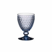 Wine goblet blue