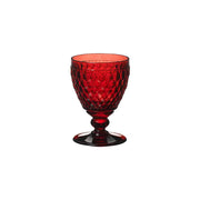 White wine goblet red